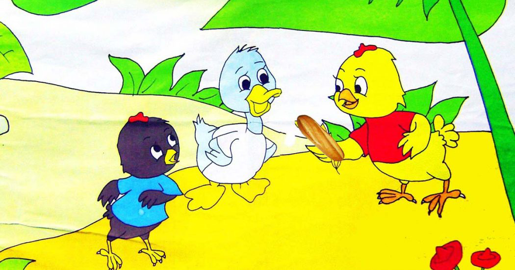 Truyện Hai anh em gà con -